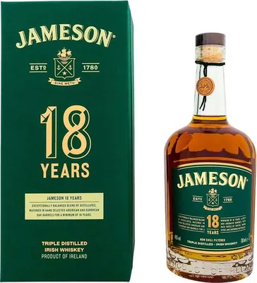 Produktbild von Jameson 18 Years + Box 700ml 46% Vol.