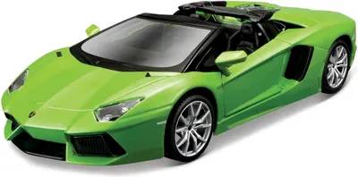 Produktbild von Maisto Bausatz Lamborghini Aventador Roadster 1:24 grün metallic