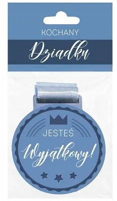 Zdjęcie produktu dla Medal prezentowy Wyjątkowy Dziadek