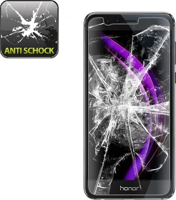 Produktbild von 2x Panzerfolie für Huawei Honor 8 ANTI-SCHOCK Displayschutzfolie HD ULTRA KLAR