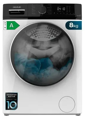 Zdjęcie produktu dla Cecotec Bolero DressCode 8610, Od przodu, 8 kg, C, 76 dB, 1400 RPM, A