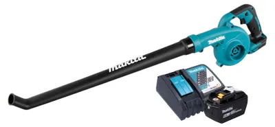 Produktbild von Makita DUB 186 Z Akku Gebläse 18 V + 1x Akku 9,0 Ah + Ladegerät