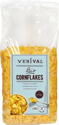 Produktbild von MAISFLOCKEN OHNE ZUCKERZUSATZ, GLUTENFREI, , 500 g – VERIVAL
