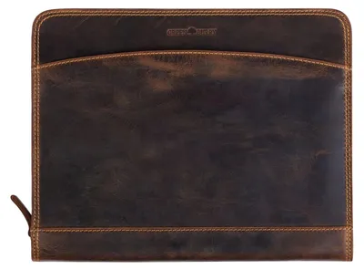 Produktbild von GREENBURRY Schreibmappe Vintage Organizer Brown braun