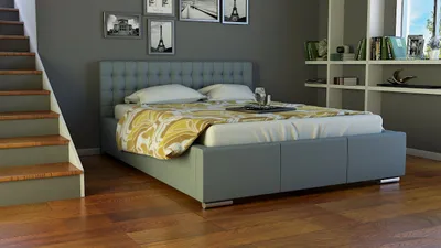 Produktbild von Polsterbett Bett Doppelbett DAMASO XS 180x200cm inkl.Lattenrost