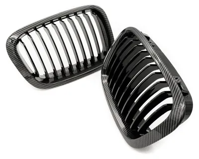 Immagine prodotto di ESEN SKV 66SKV065 Griglia anteriore per BMW Serie 3 Berlina (E46) in carbonio