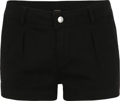Produktbild von LASCANA Shorts aus elastischer, sommerlicher Baumwollware schwarz Größe 34