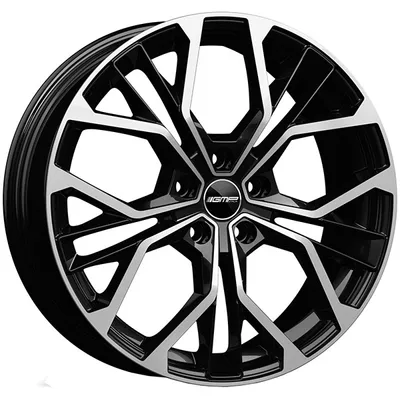 Obrázok produktu pre Zliatinové kolesá GMP MATISSE 7.5x19 5x112 ET 43 BLACK DIAMOND