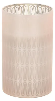 Obrázek produktu pro LED svíčka – ve skle – teplá bílá – rozměry: průměr 7,5 cm, výška 12,5 cm