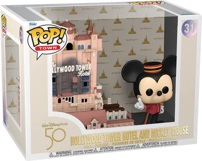 Produktbild von Hollywood Tower Hotel and Mickey Mouse 31 - Funko Pop! Town Vinyl Figur