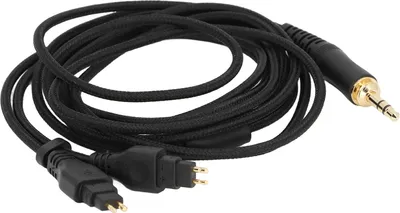 Zdjęcie produktu dla Przedłużacz słuchawkowy Plyisty, przedłużacz z adapterem wtyczki 6,35 mm, zamiennik dla HD580 HD600 HD650 HD660S HD6XX HD535 HD545 HD565 HD265, kabel 6,6 ft. z adapterem wtyczki 6,35 mm