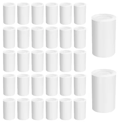 Image de 36 boîtes de rangement avec couvercle, récipients en plastique pour petits objets