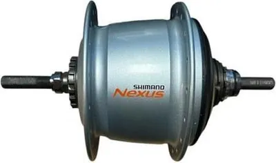 Produktbild von Shimano Hinterradnabe Nexus 8s 36g Rollerbrake SG-C6000 Silber.