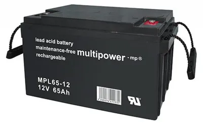 Image de Powery batterie au plomb (multipower) MPL65-12I Vds