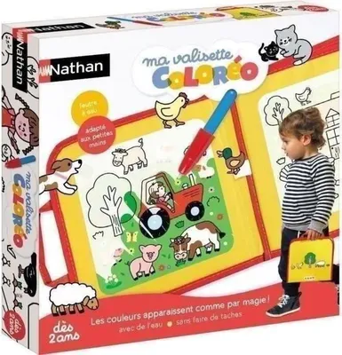 Obrázok produktu pre Nathan 1130600194, Kniha detských maľovánok, 2 rok / roky, Textil, Viacfarebný