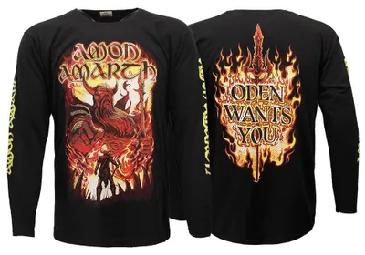 Obrázek produktu pro Amon Amarth Oden Wants You – tričko s dlouhým rukávem – velikost M