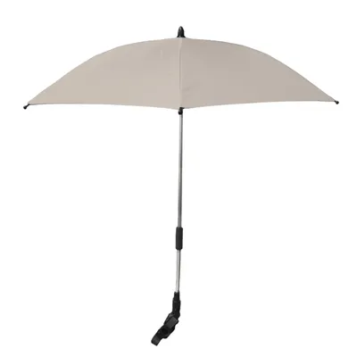 Produktbild von Titaniumbaby Universal Sonnenschirm für Kinderwagen und Buggys, 75 cm, UV 50+, Sandbeige