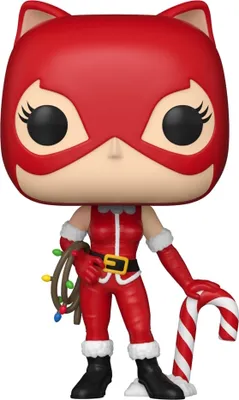 Produktbild von DC Comics POP! Heroes Vinyl Figur Holiday '24- Catwoman 9 cm