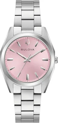 Bulova 96L348 Damen-Armbanduhr Quarz Surveyor Rosafarben 1