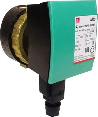 Zdjęcie produktu dla Pompa obiegowa Wilo Star-Z NOVA 84 mm 1/2" 4132760 (ROW)