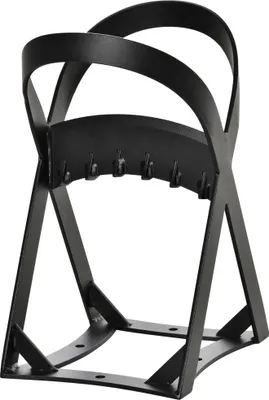 Zdjęcie produktu dla Outsunny Ręczna łuparka do drewna opałowego ze stali węglowej do użytku na kempingu w kolorze czarnym 24,4 x 20,8 x 37,4 cm