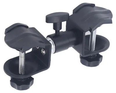 Immagine prodotto di Portaombrello per treppiede in lega di alluminio, supporto a clip impermeabile per fotocamera, morsetto per treppiede, accessori per la fotografia