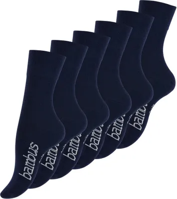Produktbild von Vincent Creation® Damen "BAMBUS" Socken 6 Paar 39-42 marine
