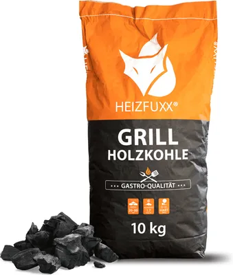 Produktbild von Heizfuxx Grillholzkohle » Gastro-Qualität « 10kg