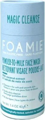 Produktbild von Foamie - Powder to Milk Face Wash Magic Cleanse - Mycí pudr na obličej 40.0g