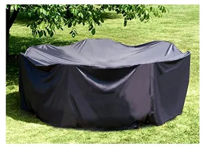 Produktbild von Wehncke Schutzhülle Deluxe für Sitzgruppen, anthrazit, Ø 320 x 93 cm