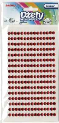 Imagen del producto de Tiras adhesivas rojas de 4 mm, 240 unidades