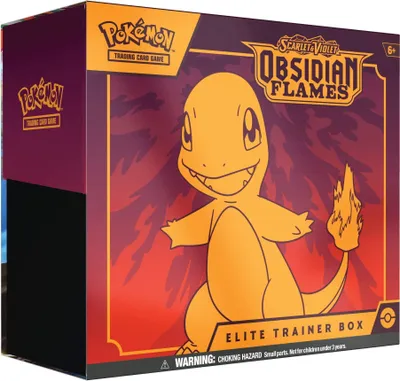 Obrázek produktu pro Pokémon TCG: Scarlet & Violet - Obsidian Flames Elite Trainer Box - CZ