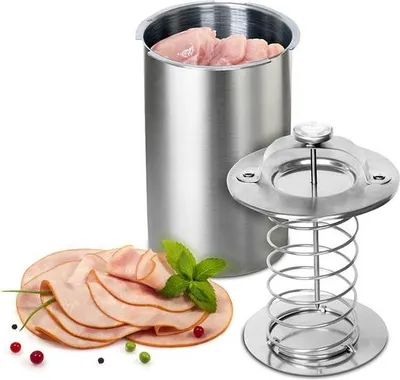 Image de Cuiseur De Jambon, Acier Inoxydable, 10X16,5Cm