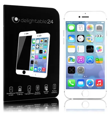 Obrázok produktu pre NALIA ochranné sklo pre Apple iPhone 6 / 6S, 9H Full Cover ochranná sklenená fólia