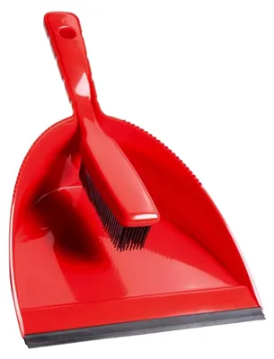Produktbild von Kehrgarnitur in Rot - 360 x 250 x 100 - 1 Stück