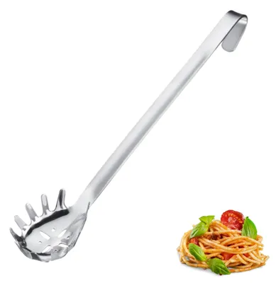 Spaghettilöffel Pro, Edelstahl, 39,5 cm, silber