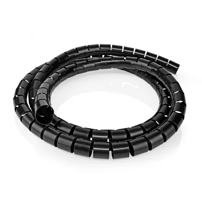 Produktbild von Nedis CMSW2832BK200 Kabelmanagement Spiralhülse für Kabel bis 32 mm PE Schwarz
