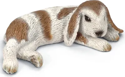 Produktbild von Schleich Dwarf Lop, Lying, Braun, Weiß