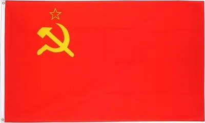 Obrázek produktu pro Vlajka Sovětského svazu | Rusko | Srp a kladivo | 90 x 150 cm