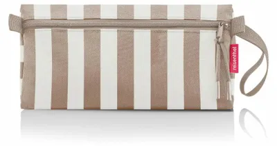 Obrázok produktu pre Reisenthel maxi case, Toaletná taška, Hnedá, Biela, Vzor, Zips