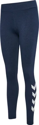 Produktbild von Hummel Hmlpulse logo mw tights - fudge melange, Größe:M