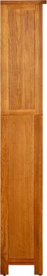 Obrázek produktu pro vidaXL Knihovna 5 přihrádek 45x22x140 cm dubový masiv