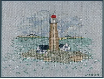 Productafbeelding van Le Bonheur des Dames kruissteek set "Scheinwerfer", telpatroon, 22x16 cm