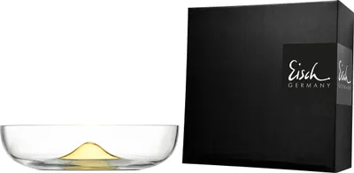 Zdjęcie produktu dla Eisch Vorteilset 2 Stück Schale 304/32 gold im Geschenkkarton Cuvee CALI 76030433 und Geschenk + Spende