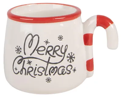 Produktbild von Clayre & Eef Tasse 300 ml Weiß Keramik