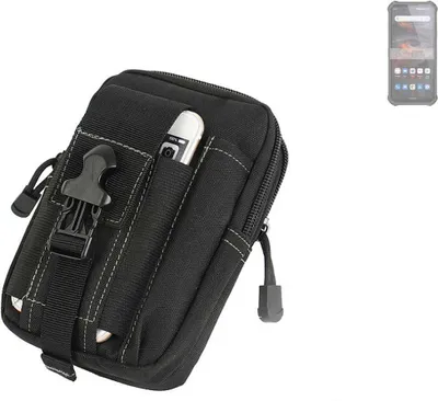 Produktbild von K-S-Trade Gürtel Tasche kompatibel mit Oukitel WP19 Pro Gürteltasche Holster Schutz Hülle Handy Hülle Smartphone outdoor Handy-Hülle schwarz