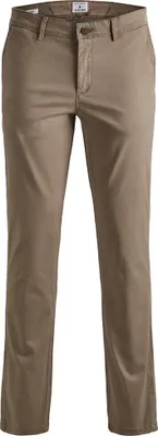Produktbild von Jack & Jones 12150160, Chino, Erwachsener, Beige, Baumwolle, Elasthan, Nicht bleichen, Natürliche Trocknung