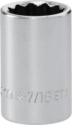 Produktbild von Facom 12-kant Steckschlüssel 1/4" auf 7/16"