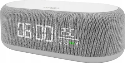 Produktbild von NASA Wecker SPC400 – Radiowecker, Bluetooth-Lautsprecher, Lautsprecher 5 W x 2, Farbe:Weiß