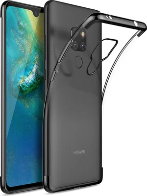 Zdjęcie produktu dla Pokrowiec TPU do etui Huawei Mate 20 Silikonowe etui przezroczyste z kolorowym brandingiem etui na telefon
